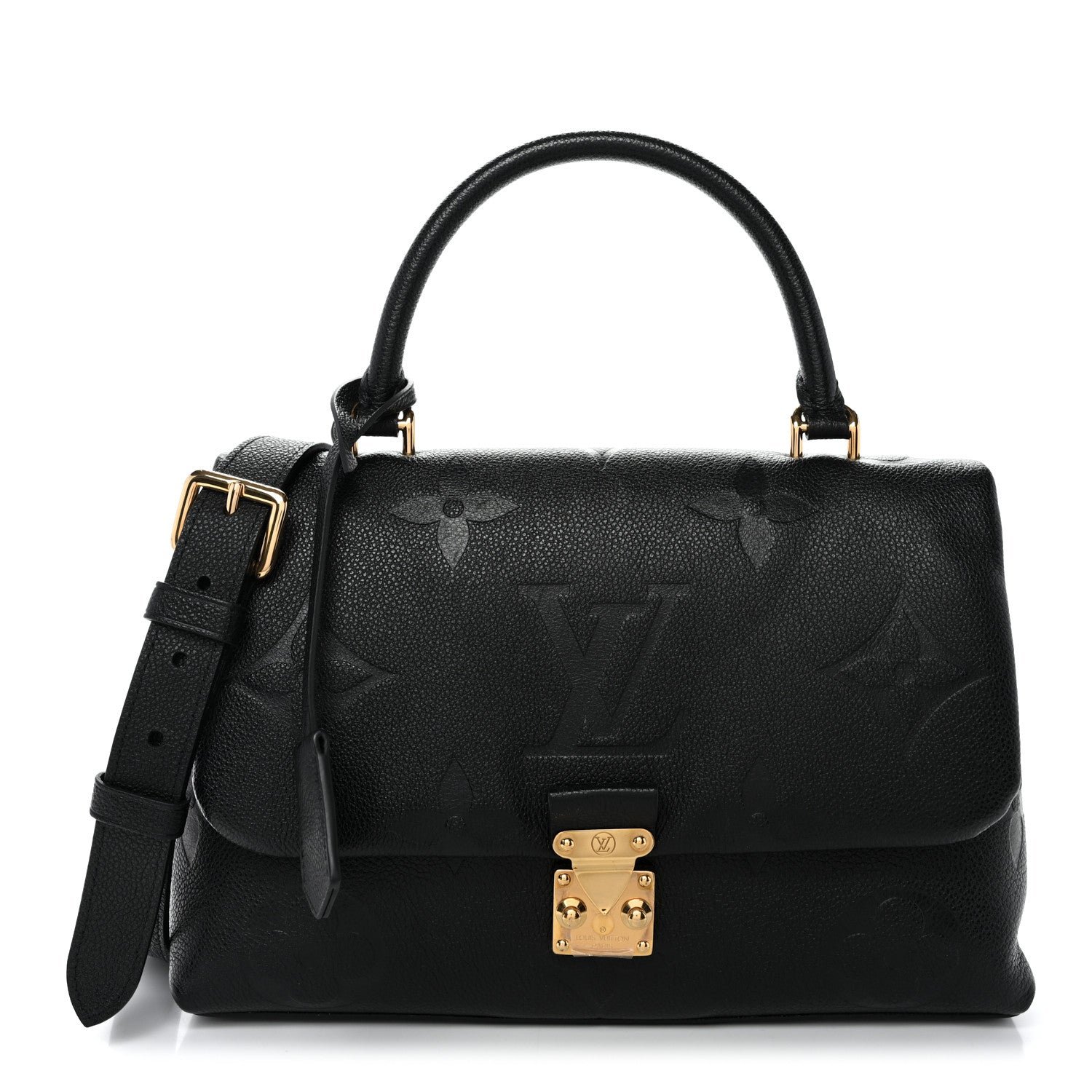 Louis Vuitton Louis Vuitton Empreinte Monogram Giant Madeleine MM Black