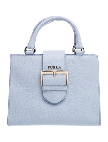 Leather Top Handle Bag