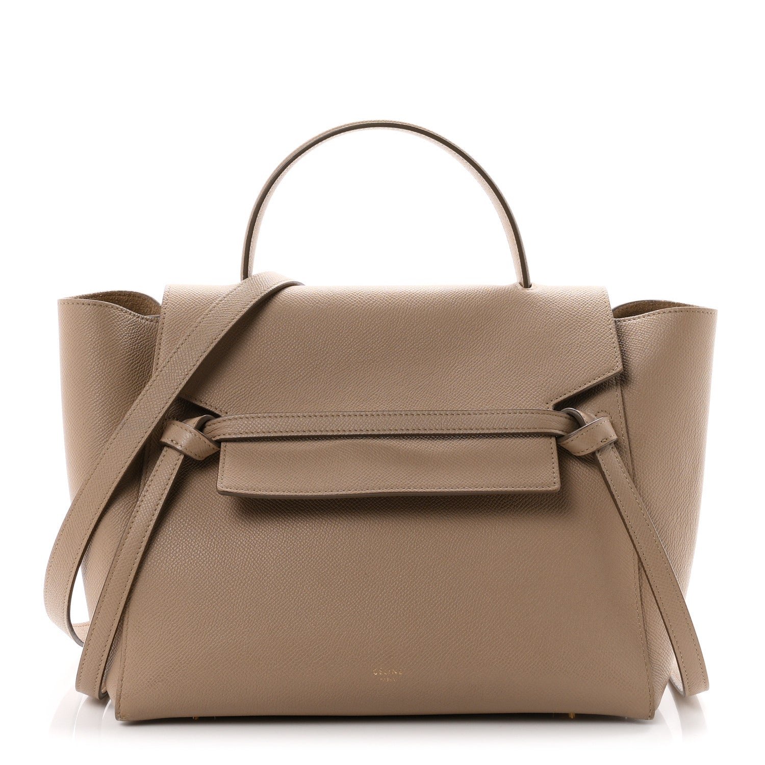 Celine Grained Calfskin Mini Belt Bag Dune