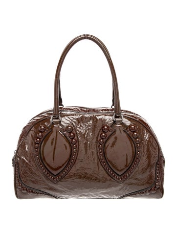 Patent Leather Shoulder Bag
