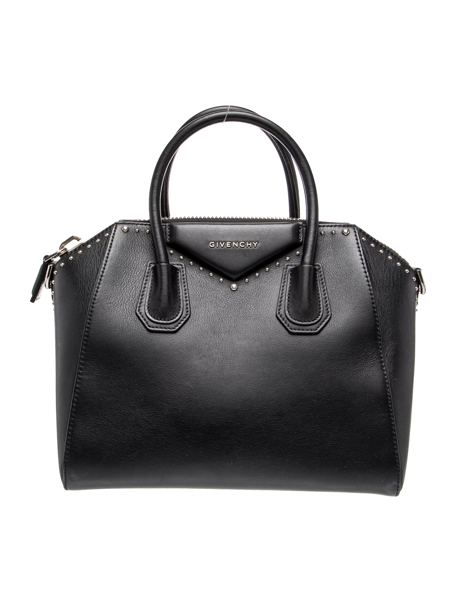 Leather Top Handle Bag