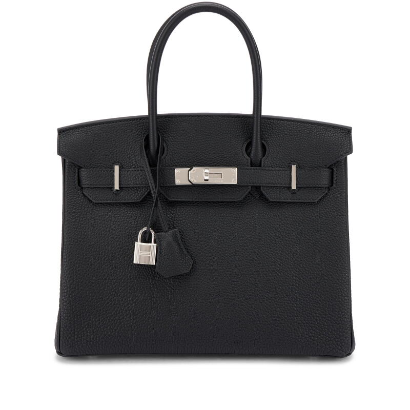 Black Togo Birkin 30 Palladium Hardware, 2026