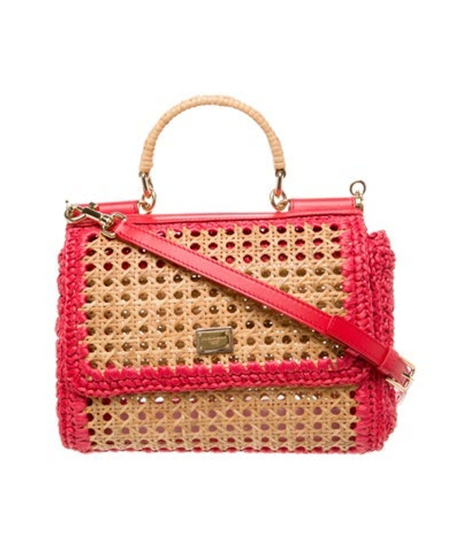 Dolce & Gabbana Gabbana Raffia Sicily Medium