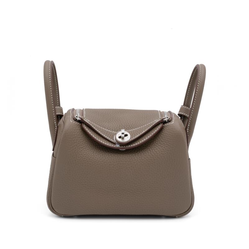 Etoupe Clemence Mini Lindy II Palladium Hardware, 2026