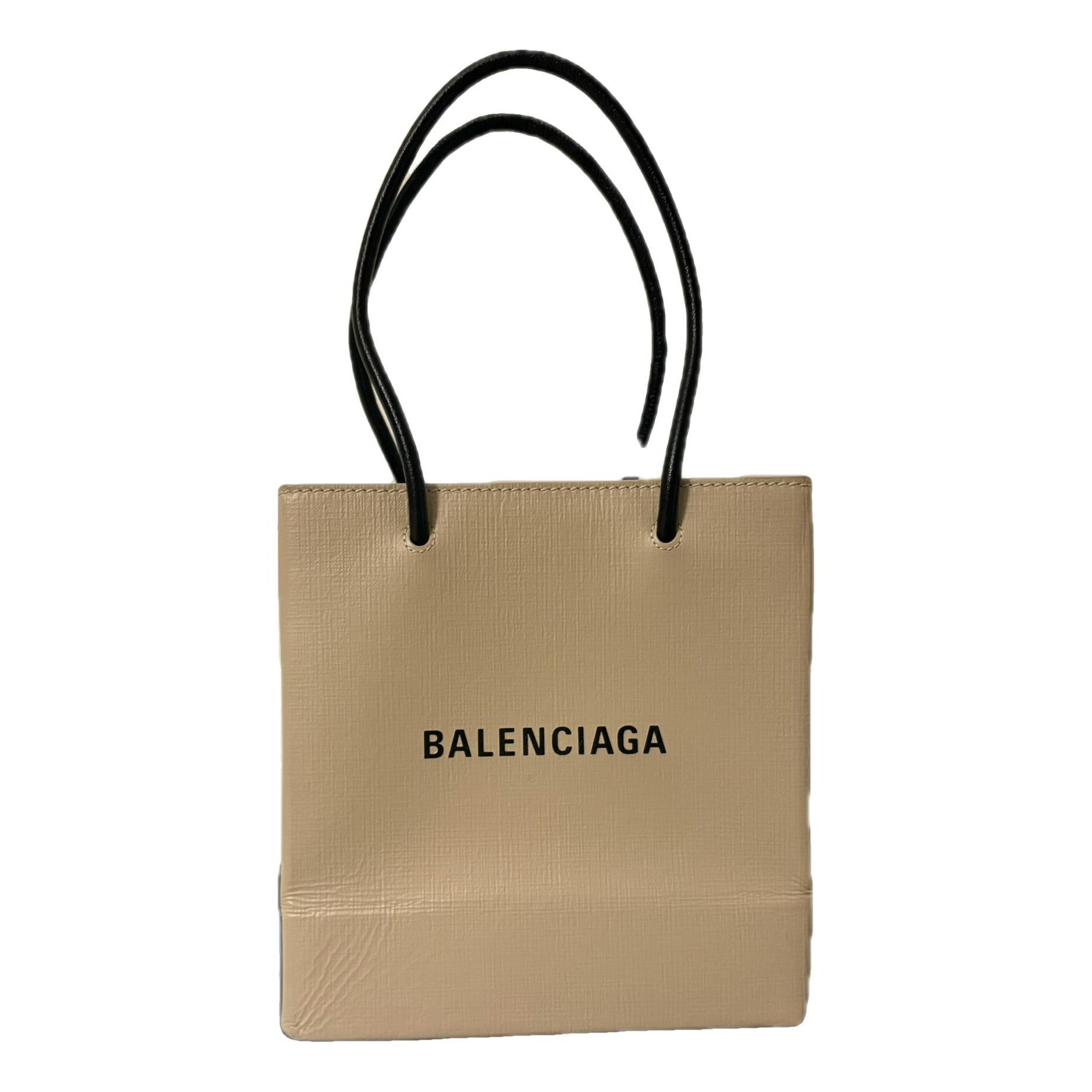 Balenciaga Shopping North South leather crossbody bag
