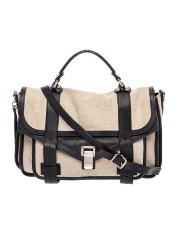 Leather Top Handle Bag