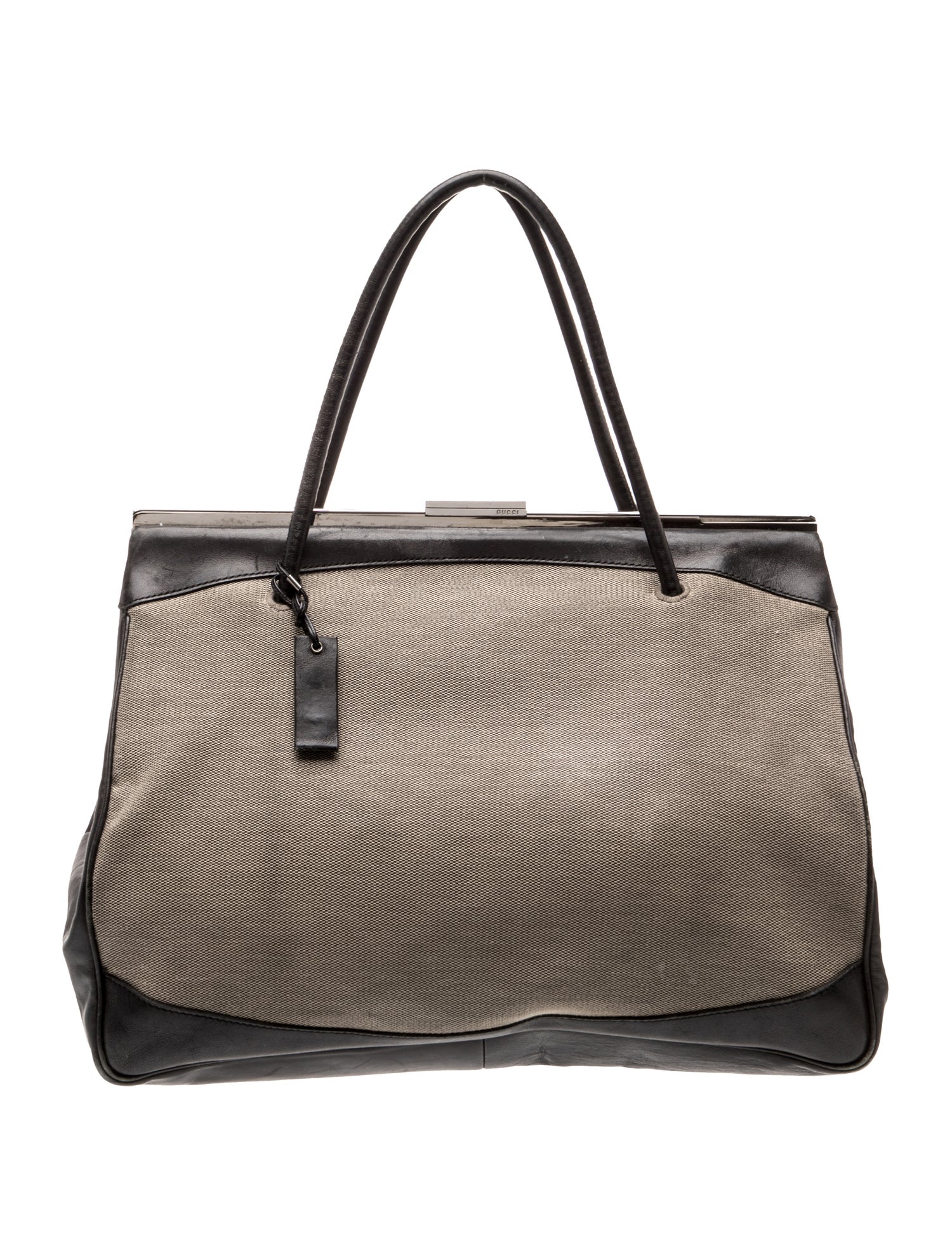 Leather Top Handle Bag