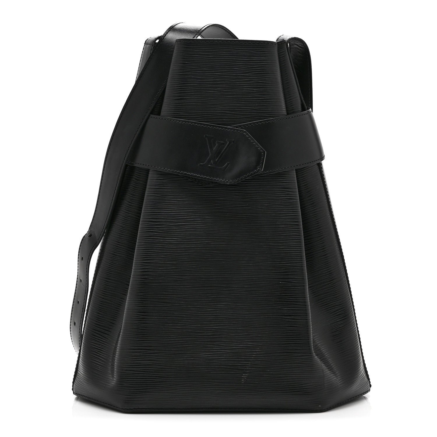 Louis Vuitton Epi Sac D'epaule Black