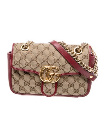 GG Canvas Marmont Mini