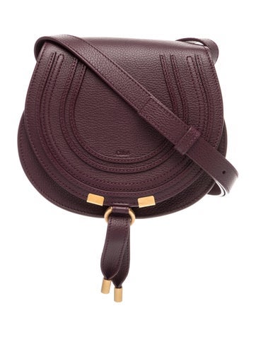 Chloe Leather Marcie Crossbody Small