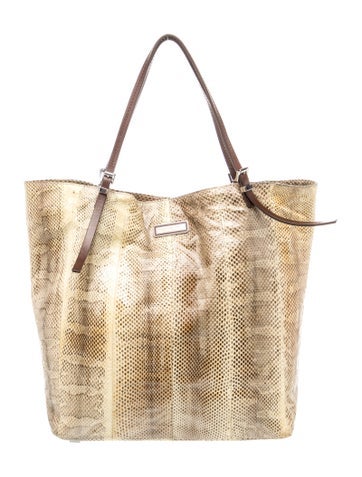 Snakeskin Tote