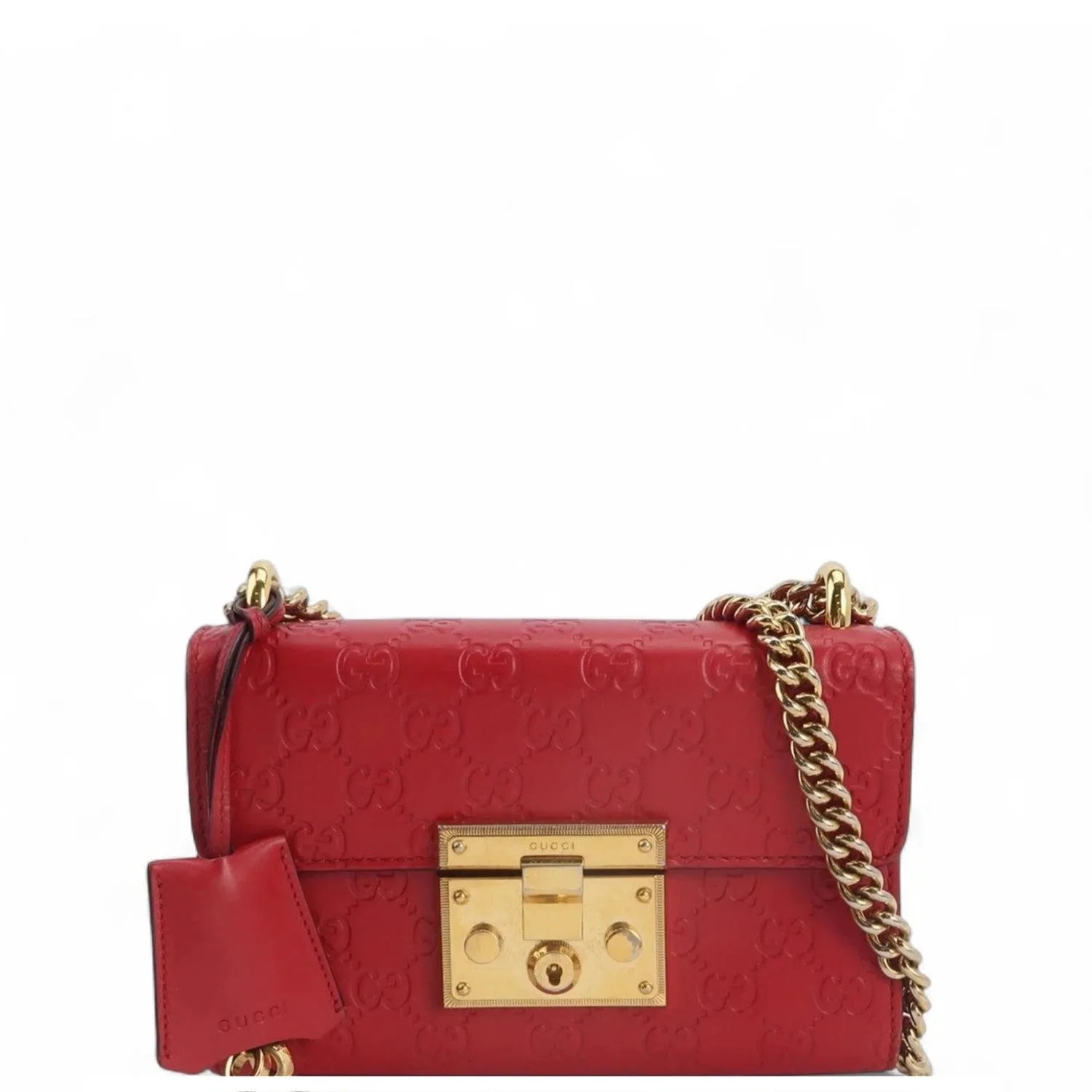 Leather Padlock Small