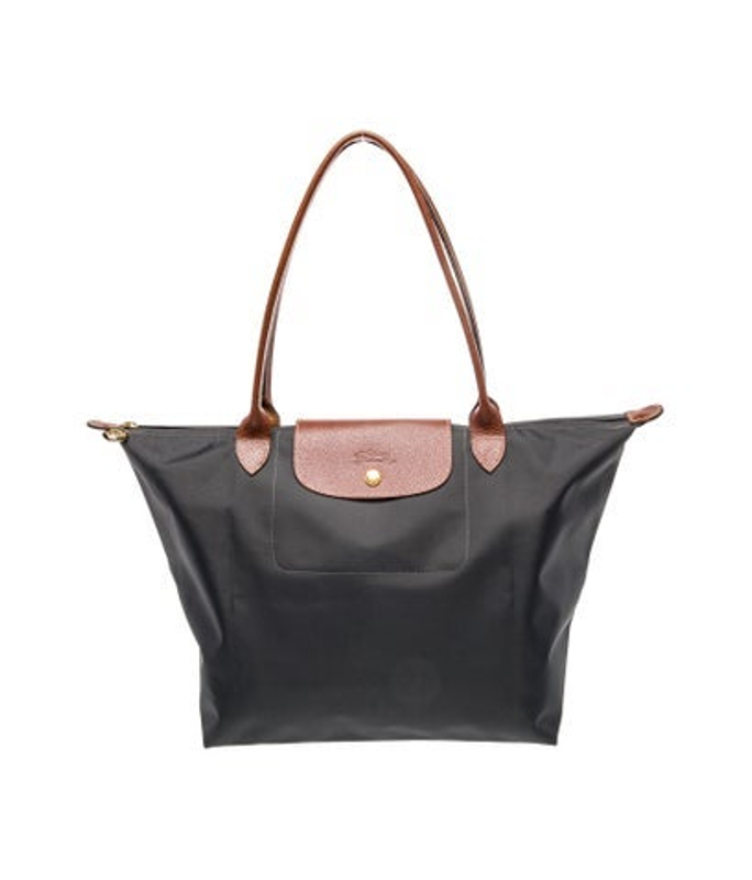 Longchamp Nylon Nylon Le Pliage Shopping Bag Large