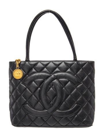 Caviar Medallion Tote
