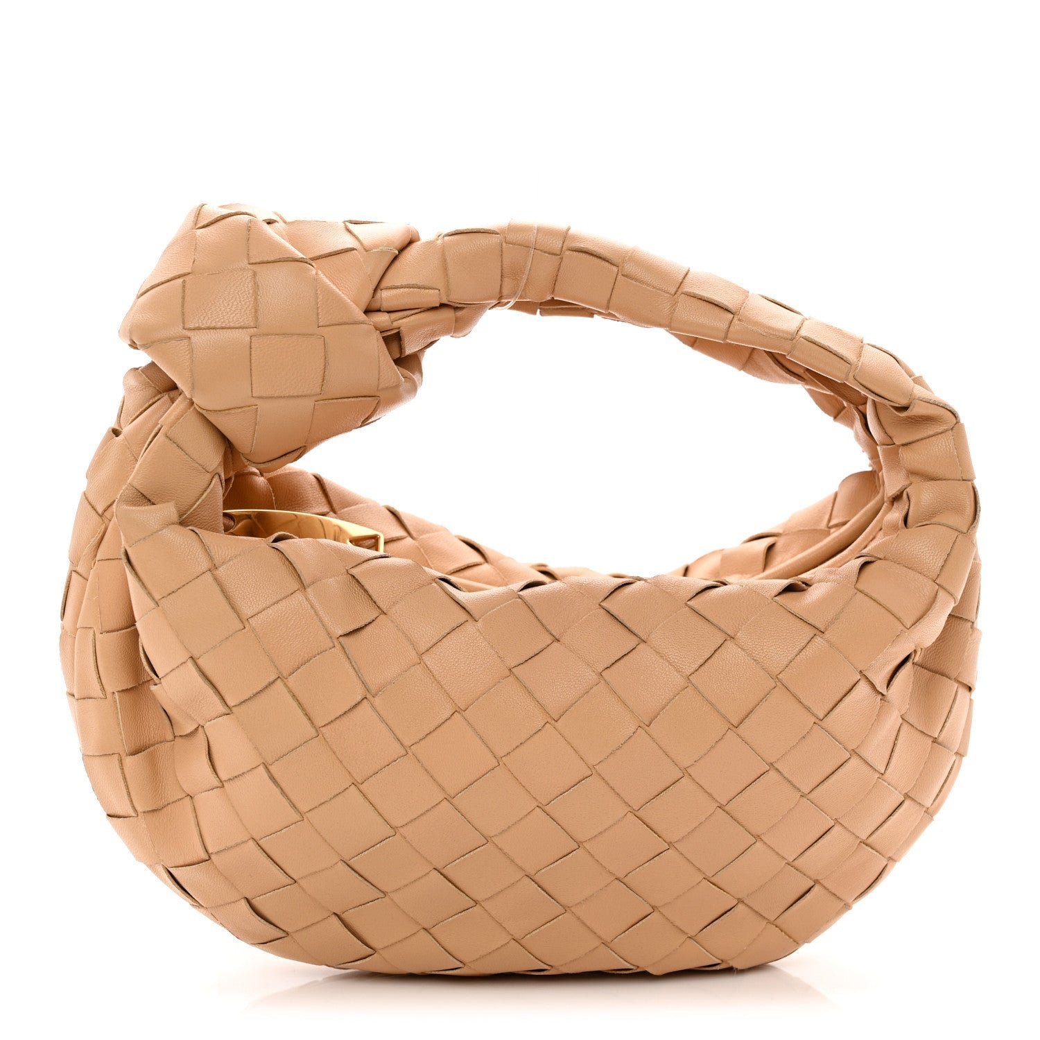 Bottega Veneta Nappa Intrecciato Mini Jodie Almond