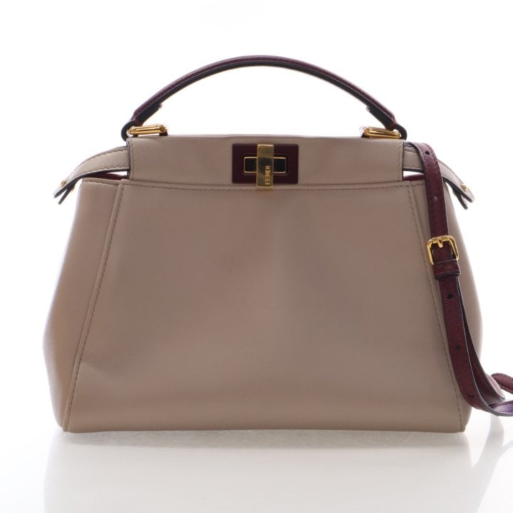 Fendi Small Nappa Peekaboo Bag
