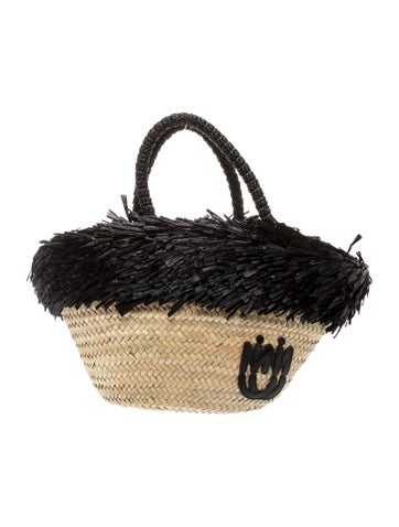 Miu Miu Raffia Palmito