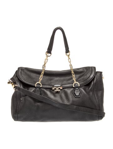 Leather Top Handle Bag