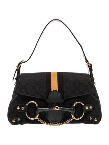 GG Canvas Horsebit Chain Vintage