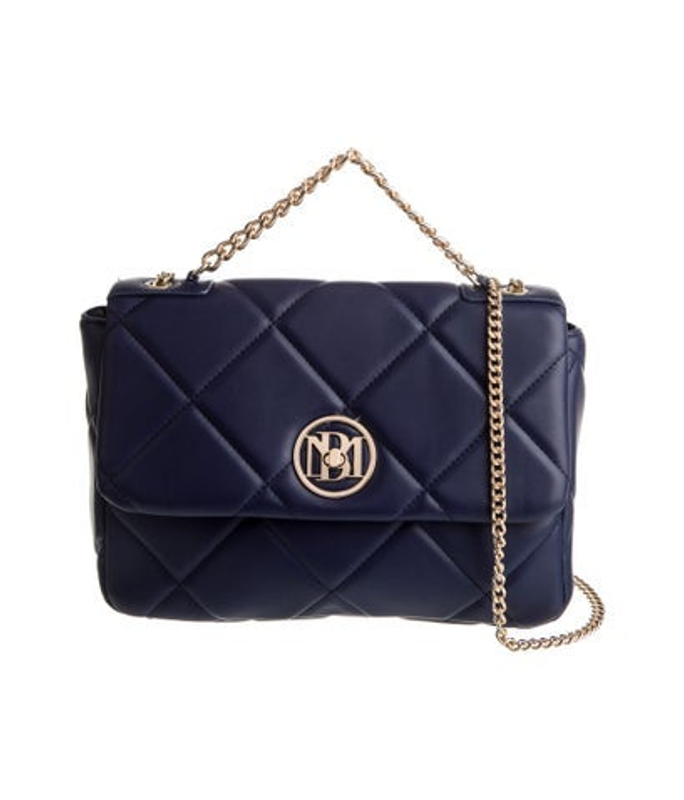 Badgley Mischka Mischka Quilted Top Handle Bag W Tags