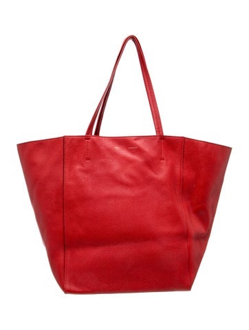 Leather Cabas Phantom Large