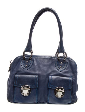 Leather Top Handle Bag