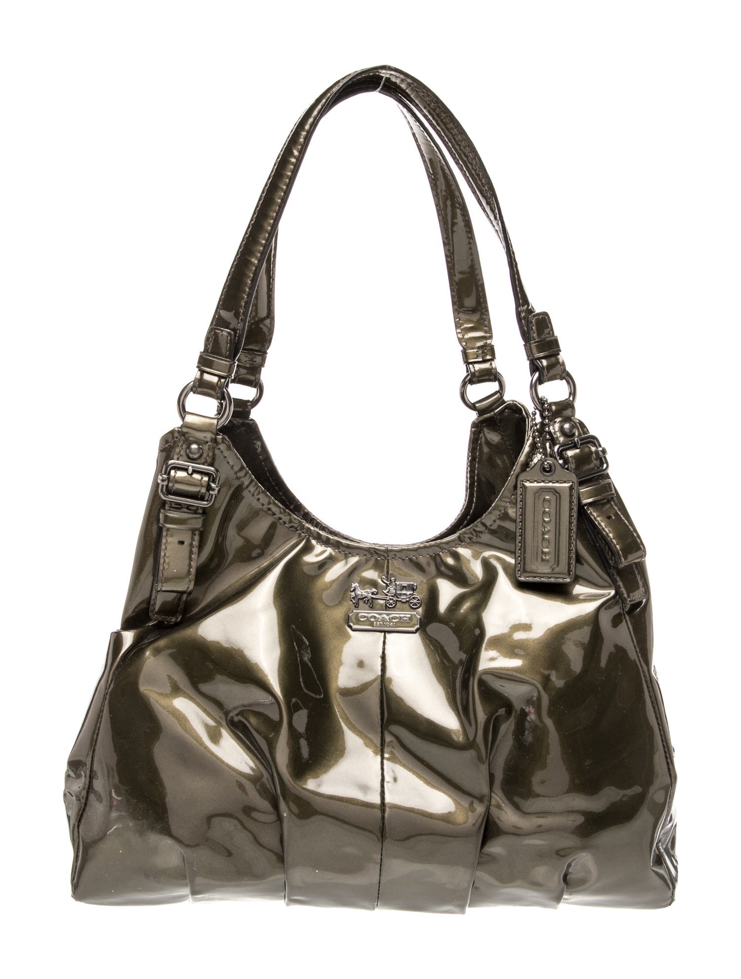 Patent Leather Shoulder Bag