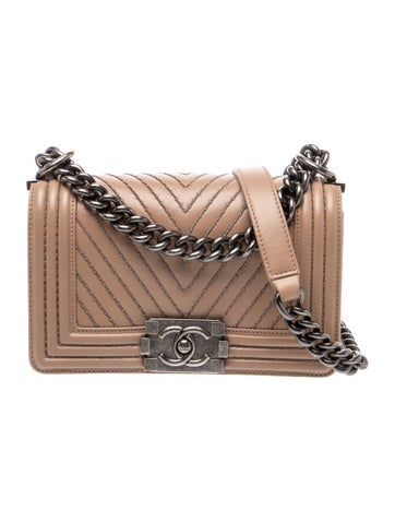 Small Chevron Boy Bag