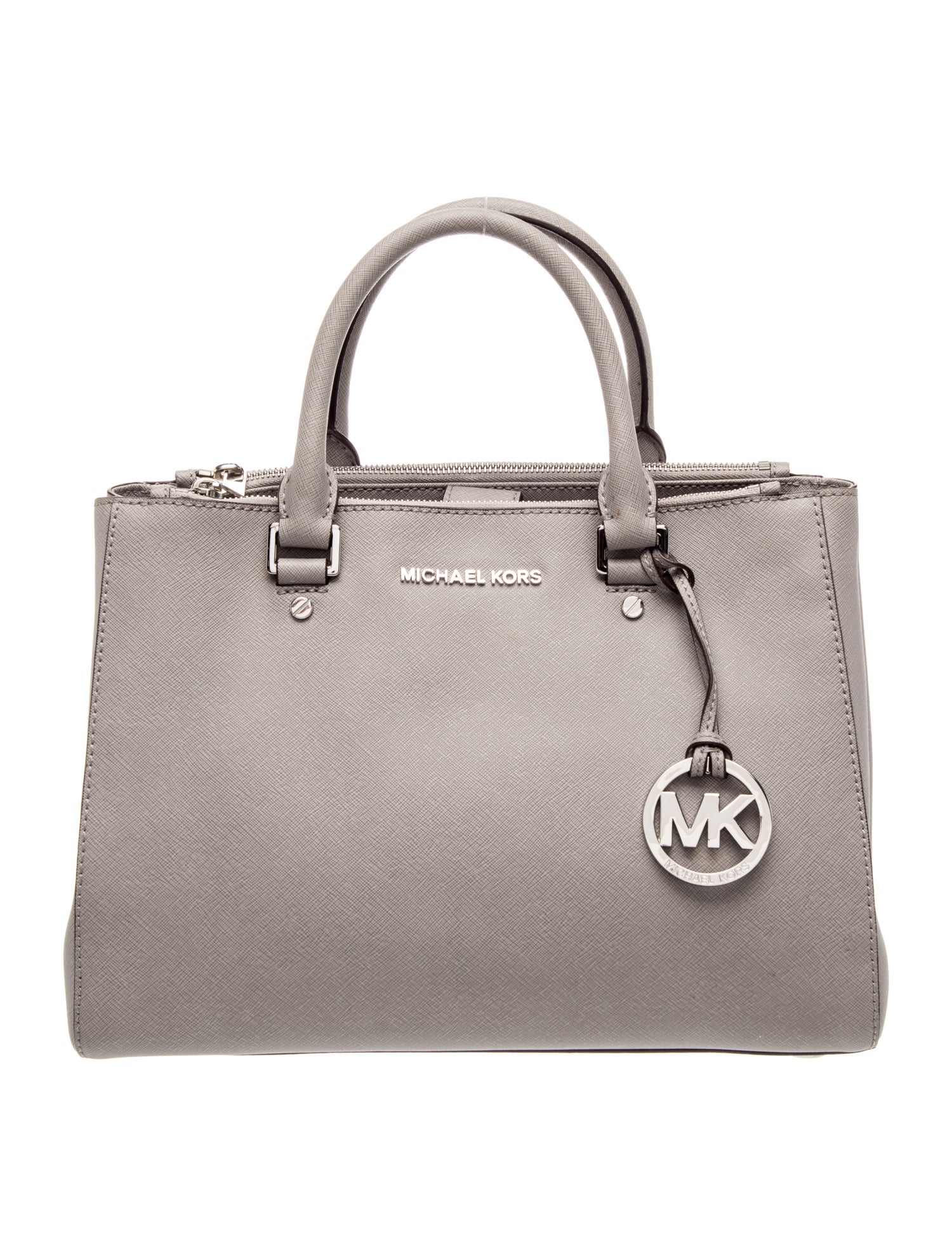 Saffiano Leather Top Handle Bag