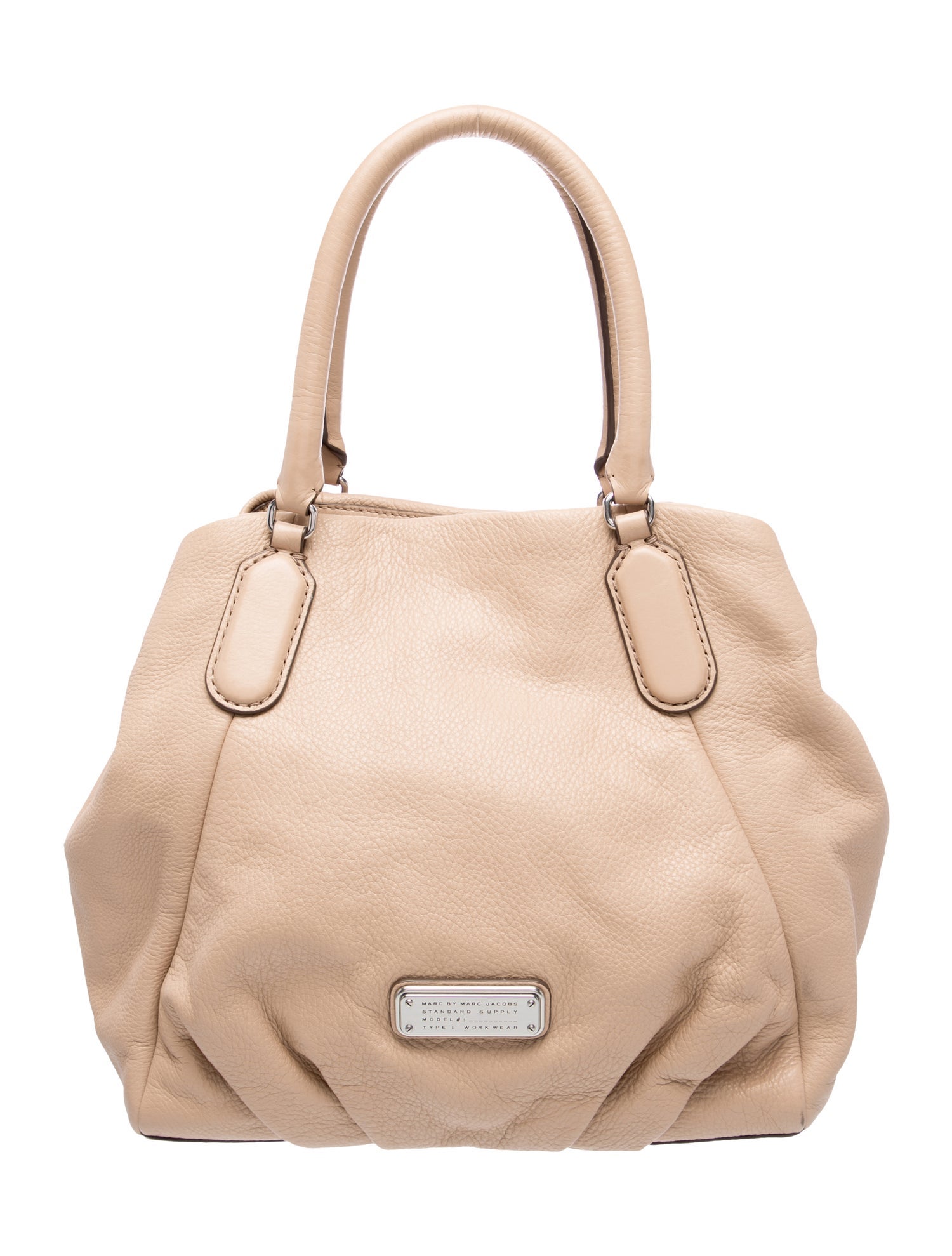 Leather Top Handle Bag