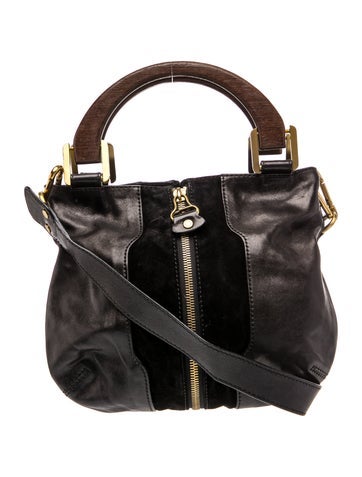 Leather Top Handle Bag