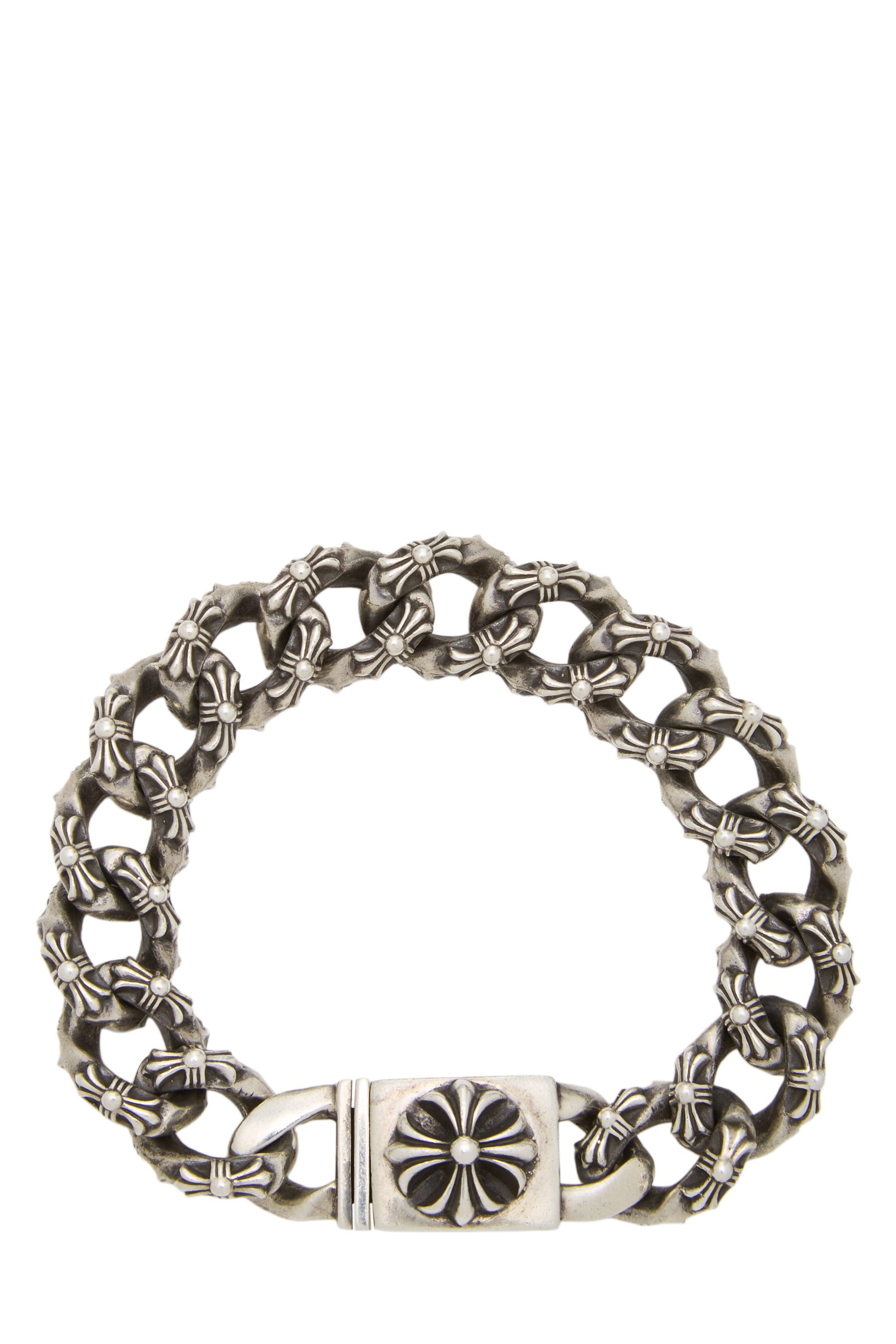 Sterling Silver Extra Fancy Link Bracelet