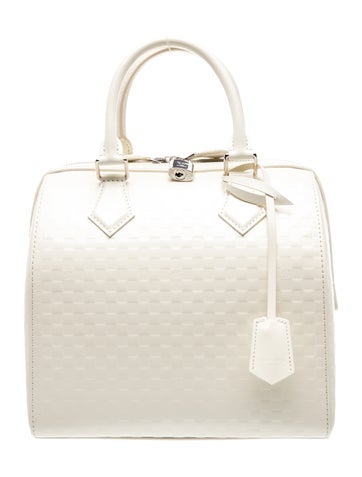 Patent Leather Cube Speedy PM
