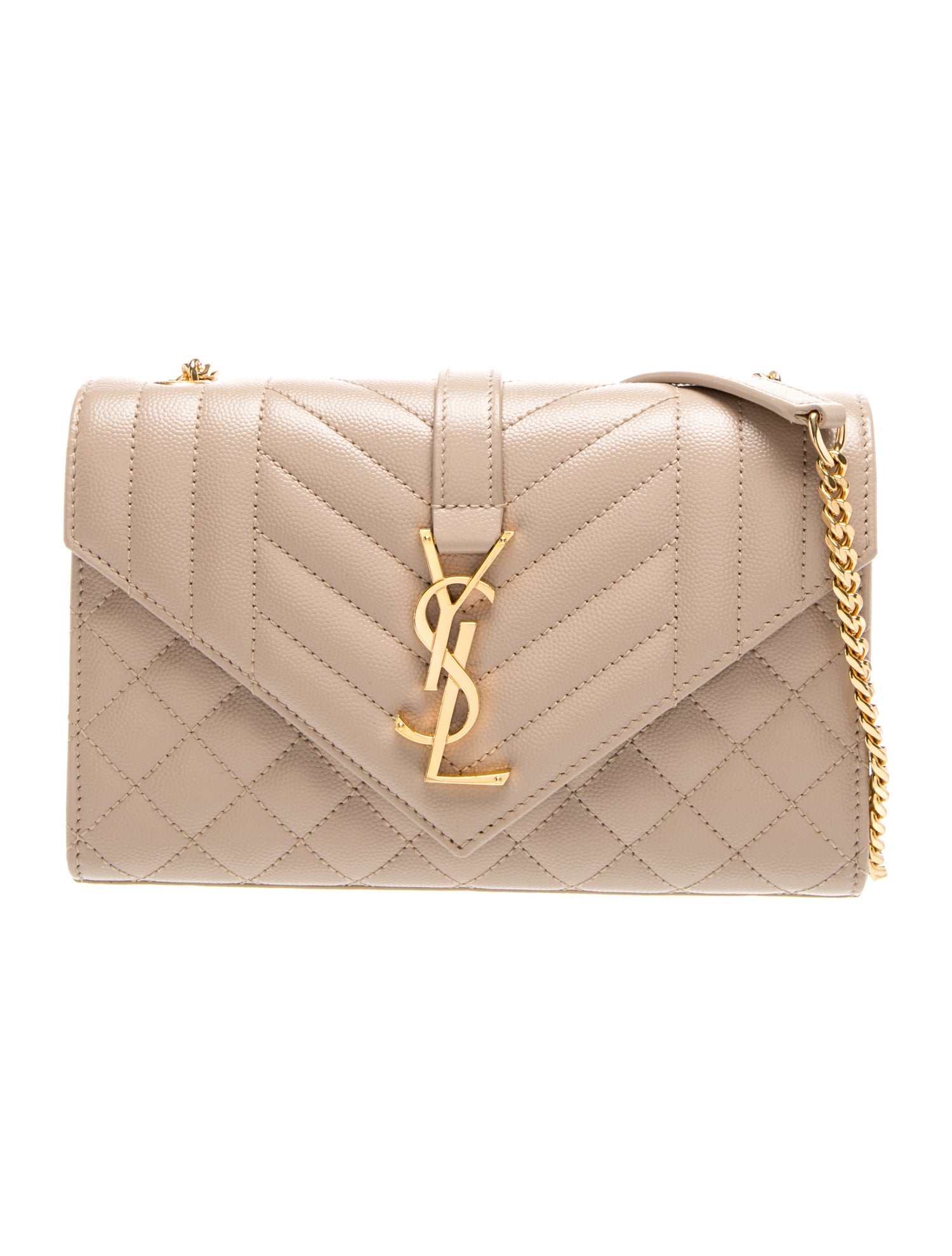 Saint Laurent Leather Envelope