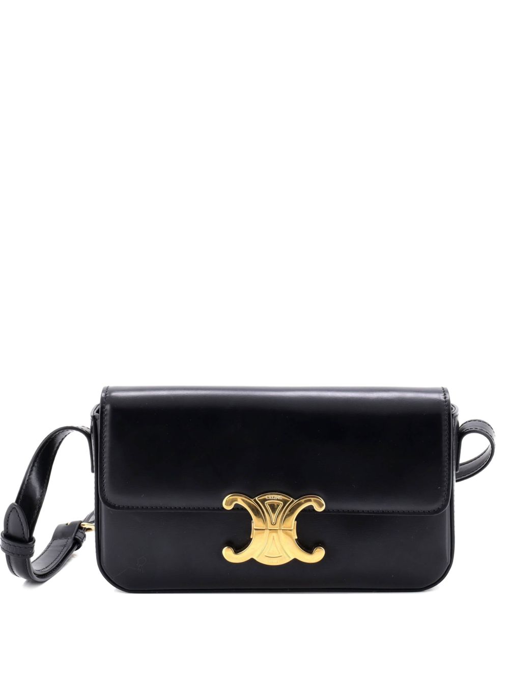 Triomphe East-West Smooth Calfskin shoulder bag