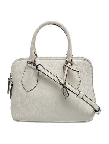 Leather Top Handle Bag
