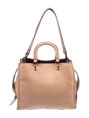Leather Top Handle Bag