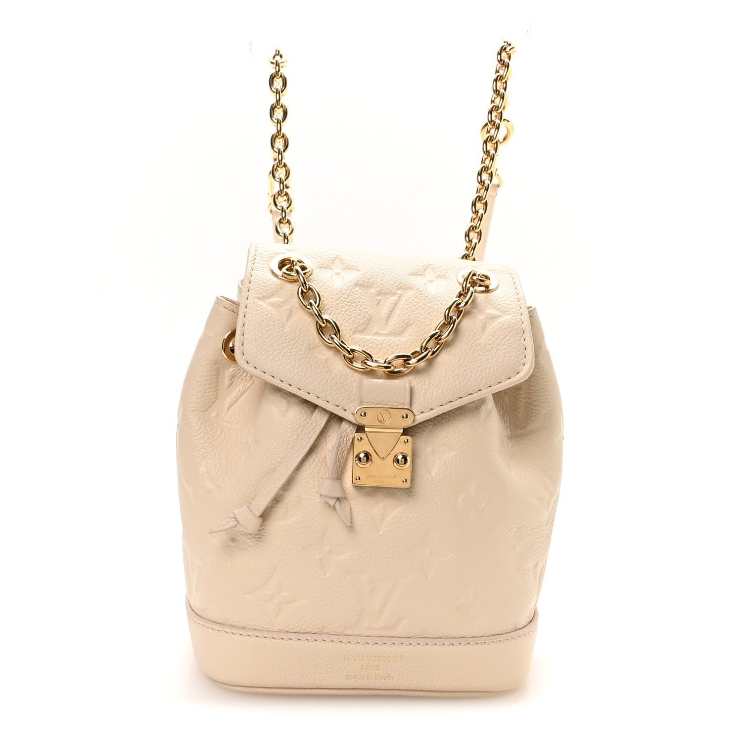 Louis Vuitton Empreinte Nano Noe Backpack Creme