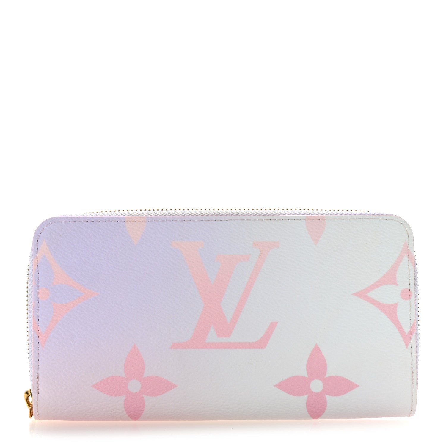Louis Vuitton Monogram Giant Spring In The City Zippy Wallet Sunrise Pastel