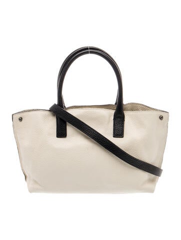 Leather Top Handle Bag