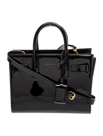 Patent Leather Sac De Jour Nano