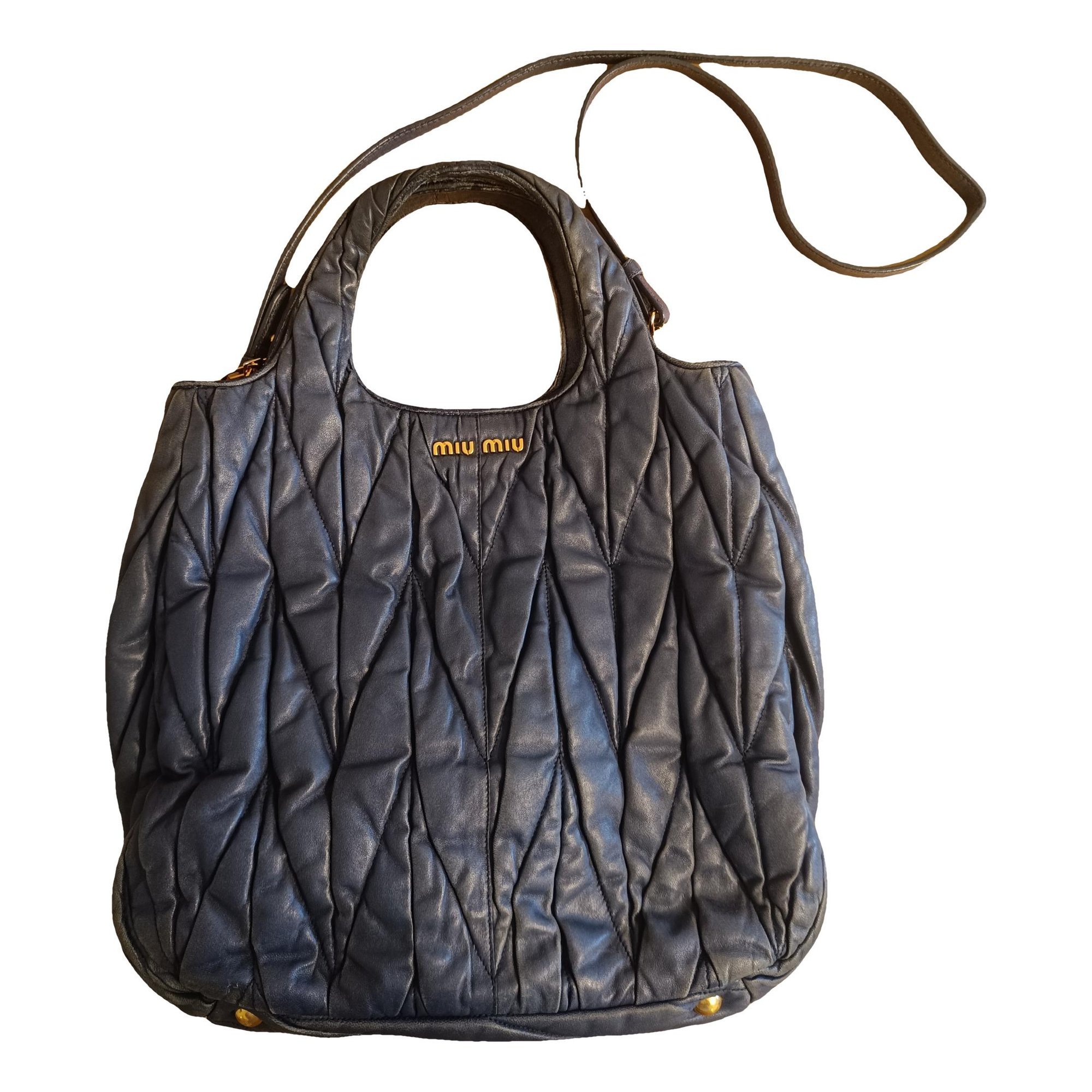 Miu Wander leather tote