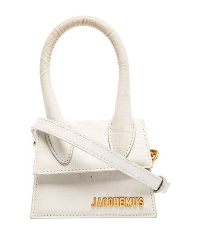 Jacquemus Leather Top Handle Bag