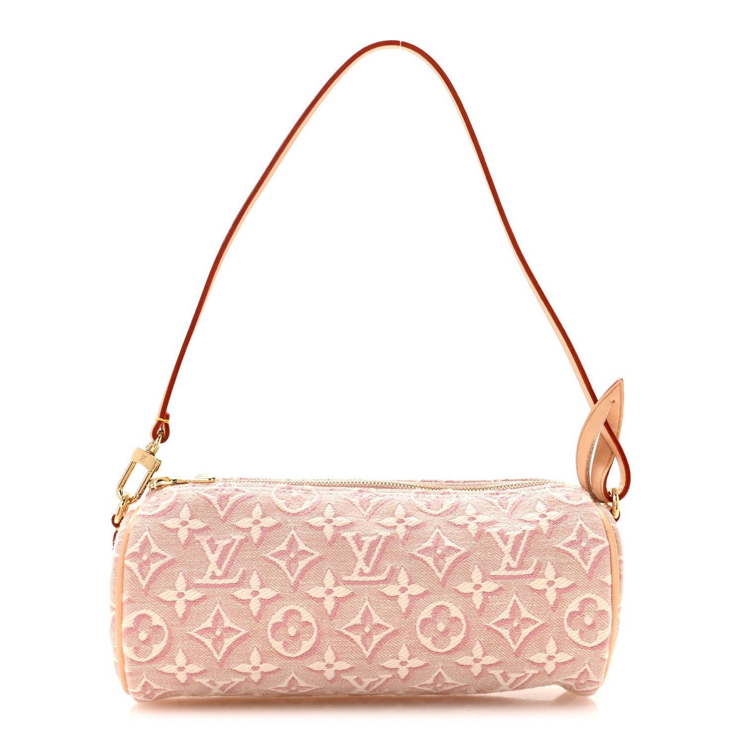 Louis Vuitton Monogram Embleme Papillon Pochette Rose Ruban