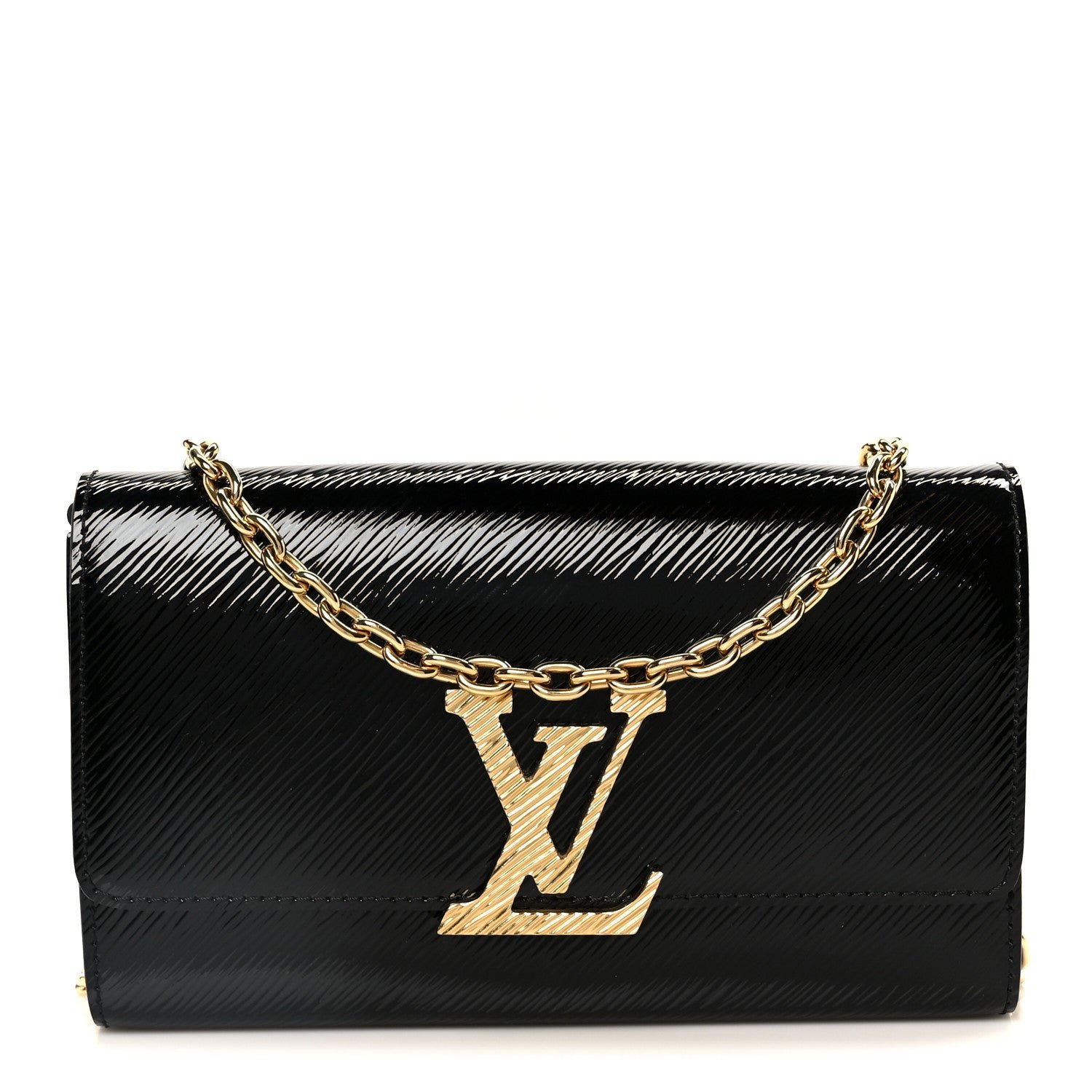 Louis Vuitton Louis Vuitton Electric Epi Pochette Louise NM Black