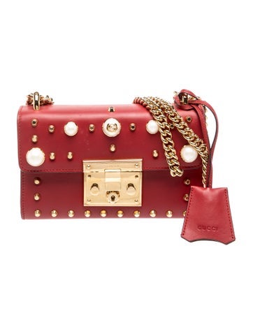 Faux Pearl Padlock