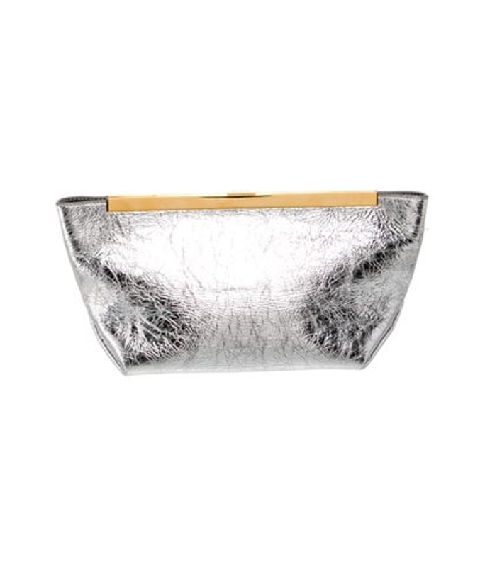 Khaite Leather Clutch