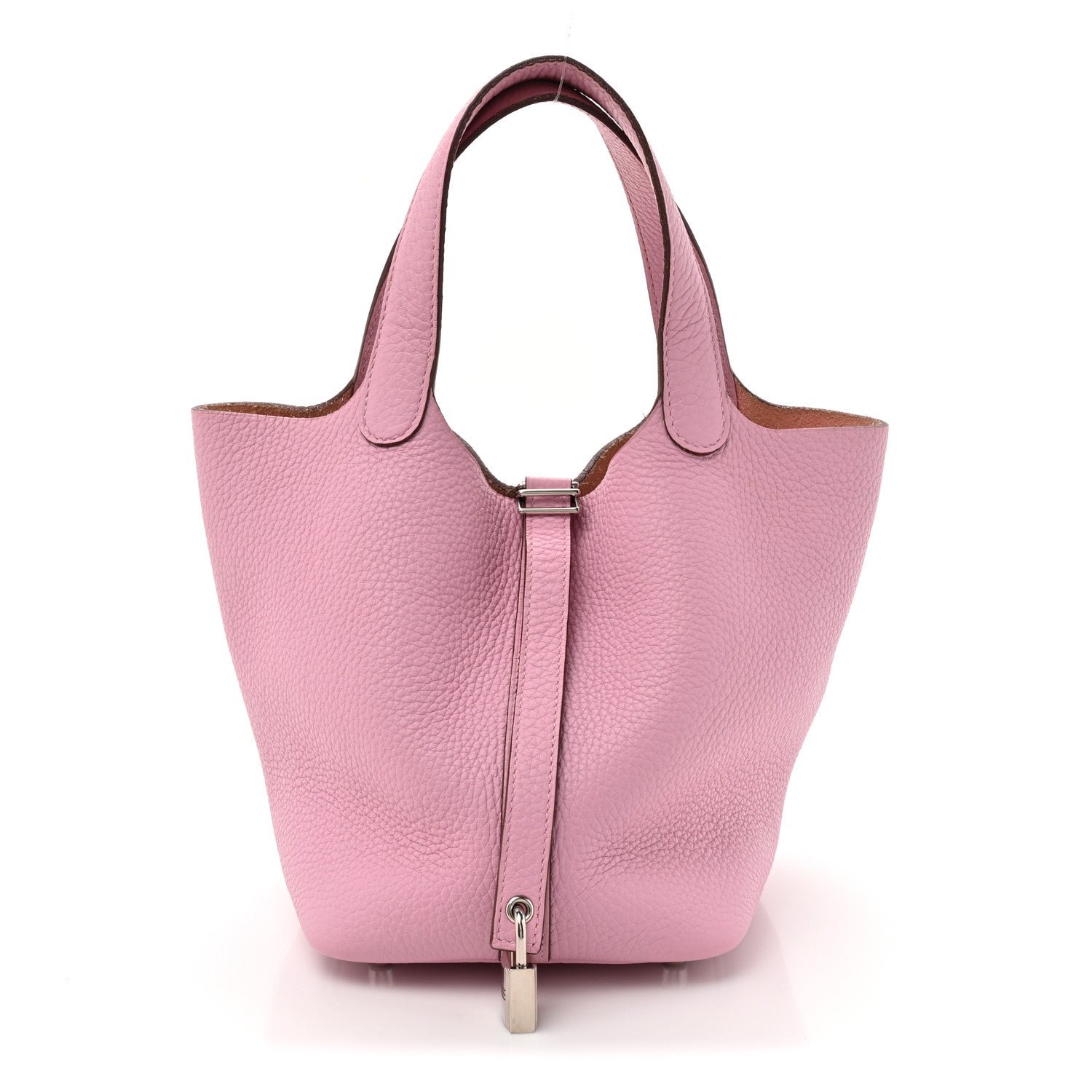 Hermes Taurillon Clemence Picotin Lock 18 PM Mauve Sylvestre
