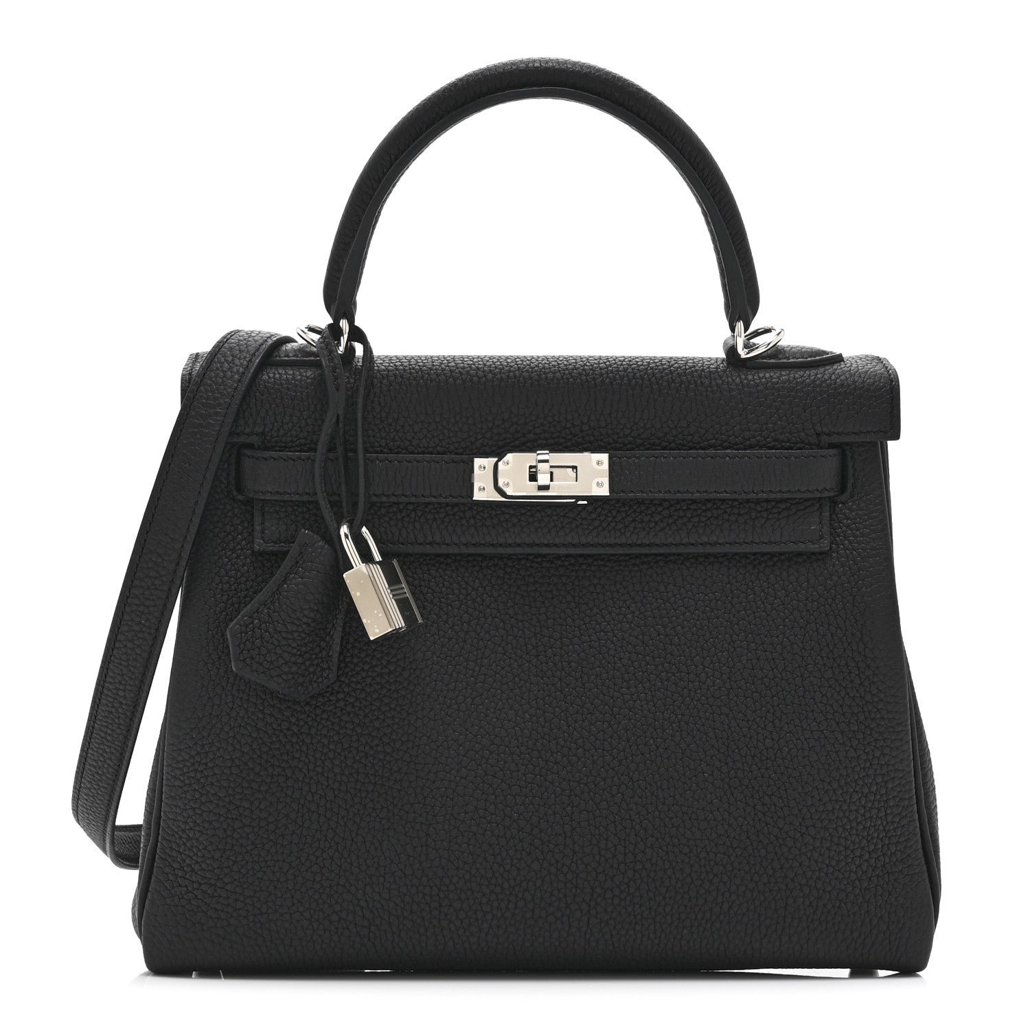 Hermes Hermes Togo Kelly Retourne 25 Black