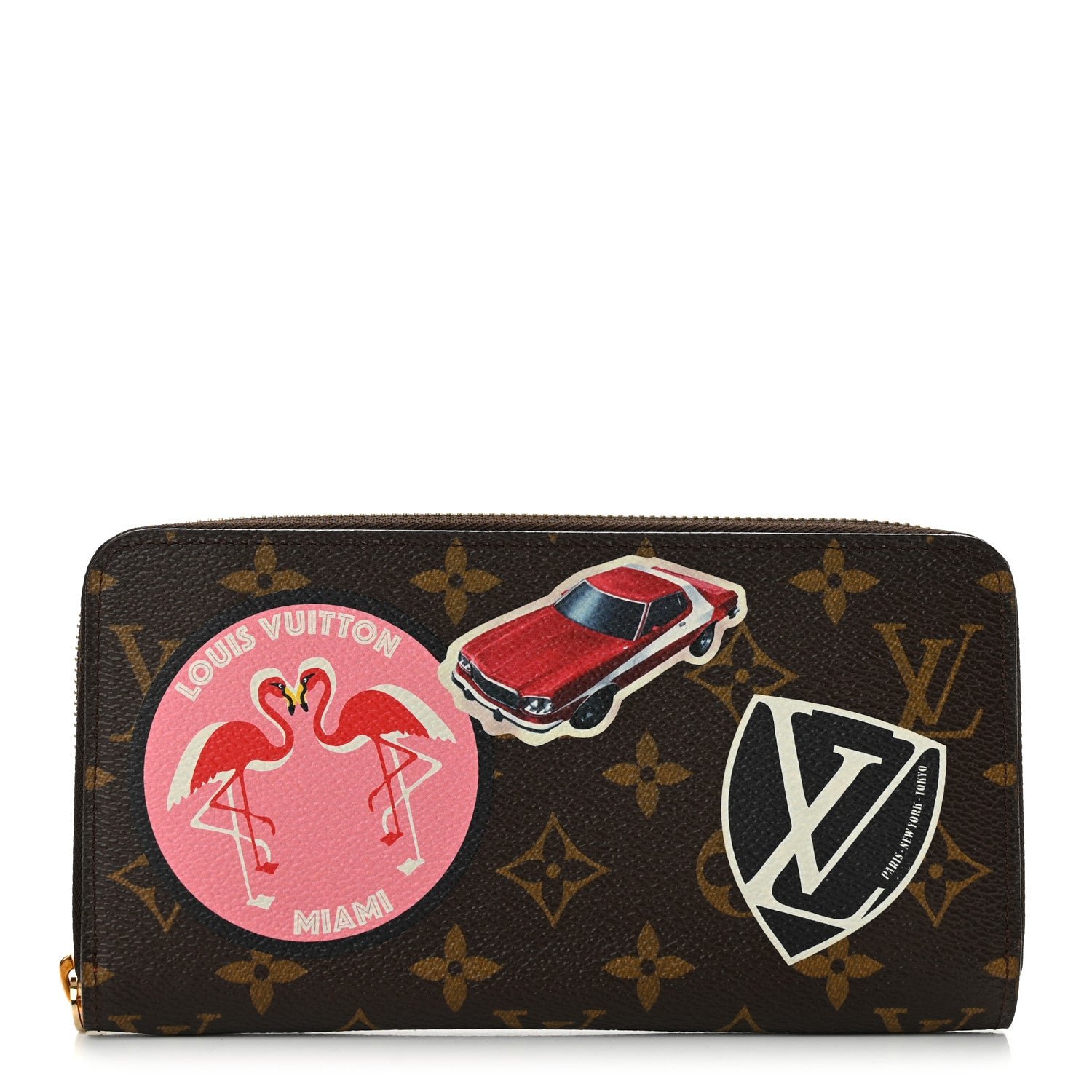 Louis Vuitton Monogram World Tour Zippy Wallet